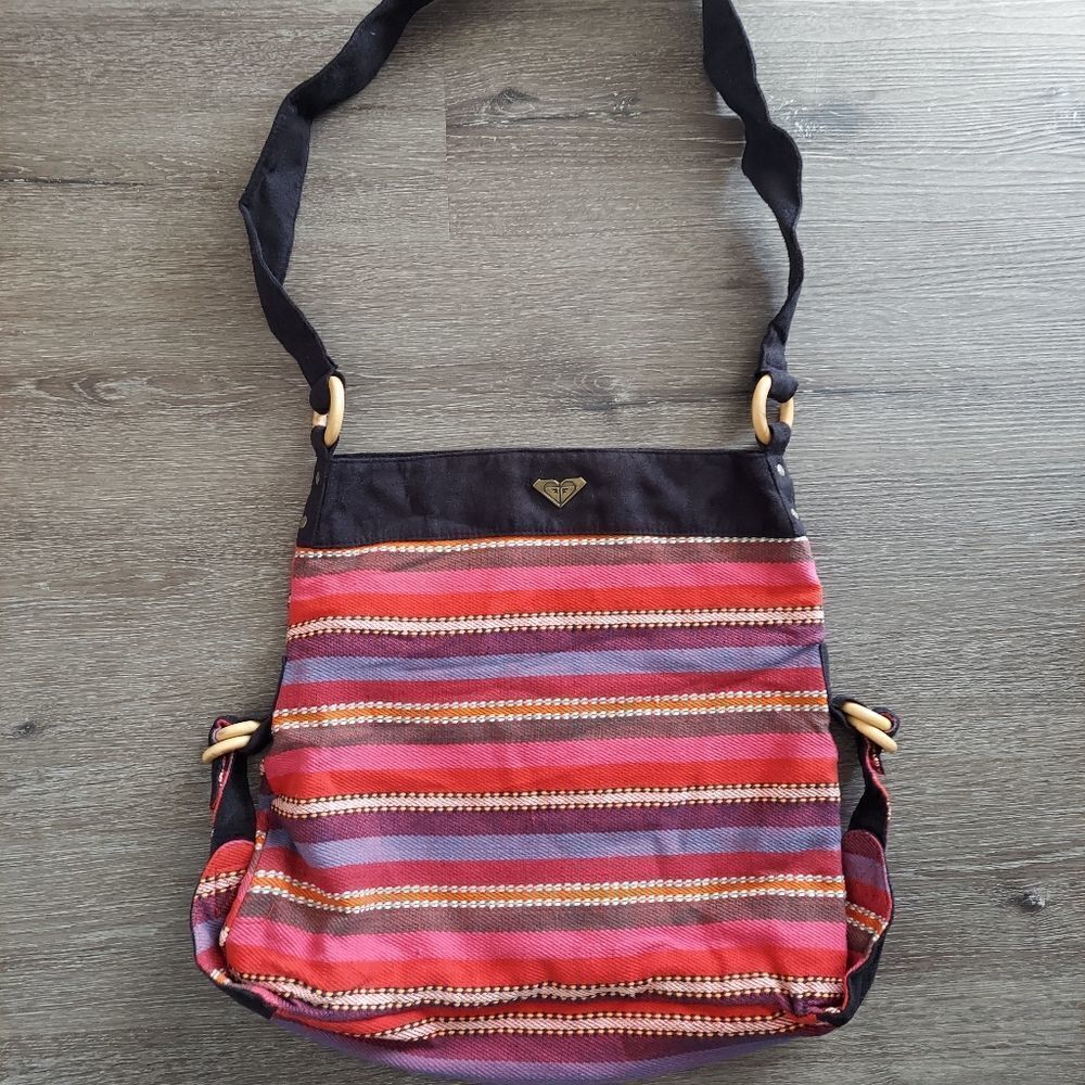 Roxy Striped Multicolor Tote